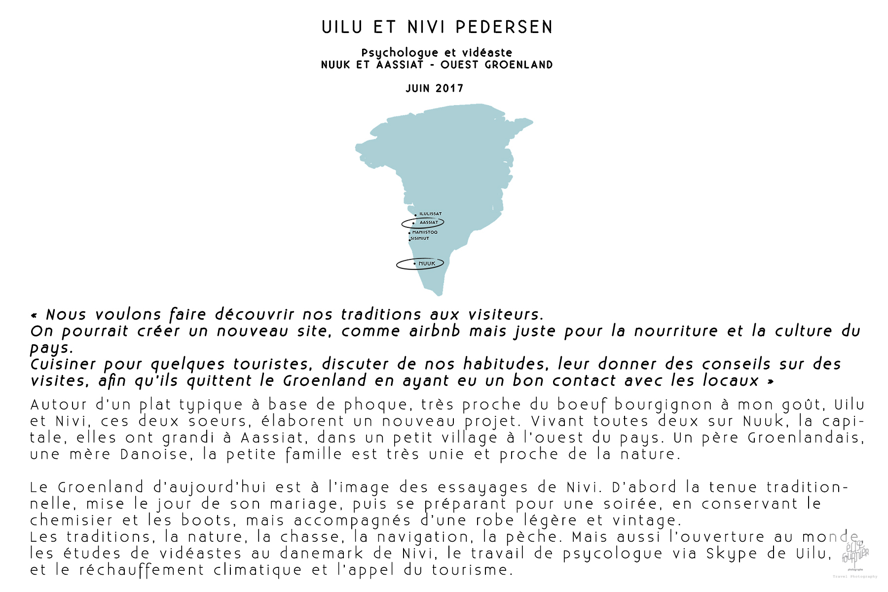 North Crossing reportage photographique par Elise Fournier Photographe - Groenland