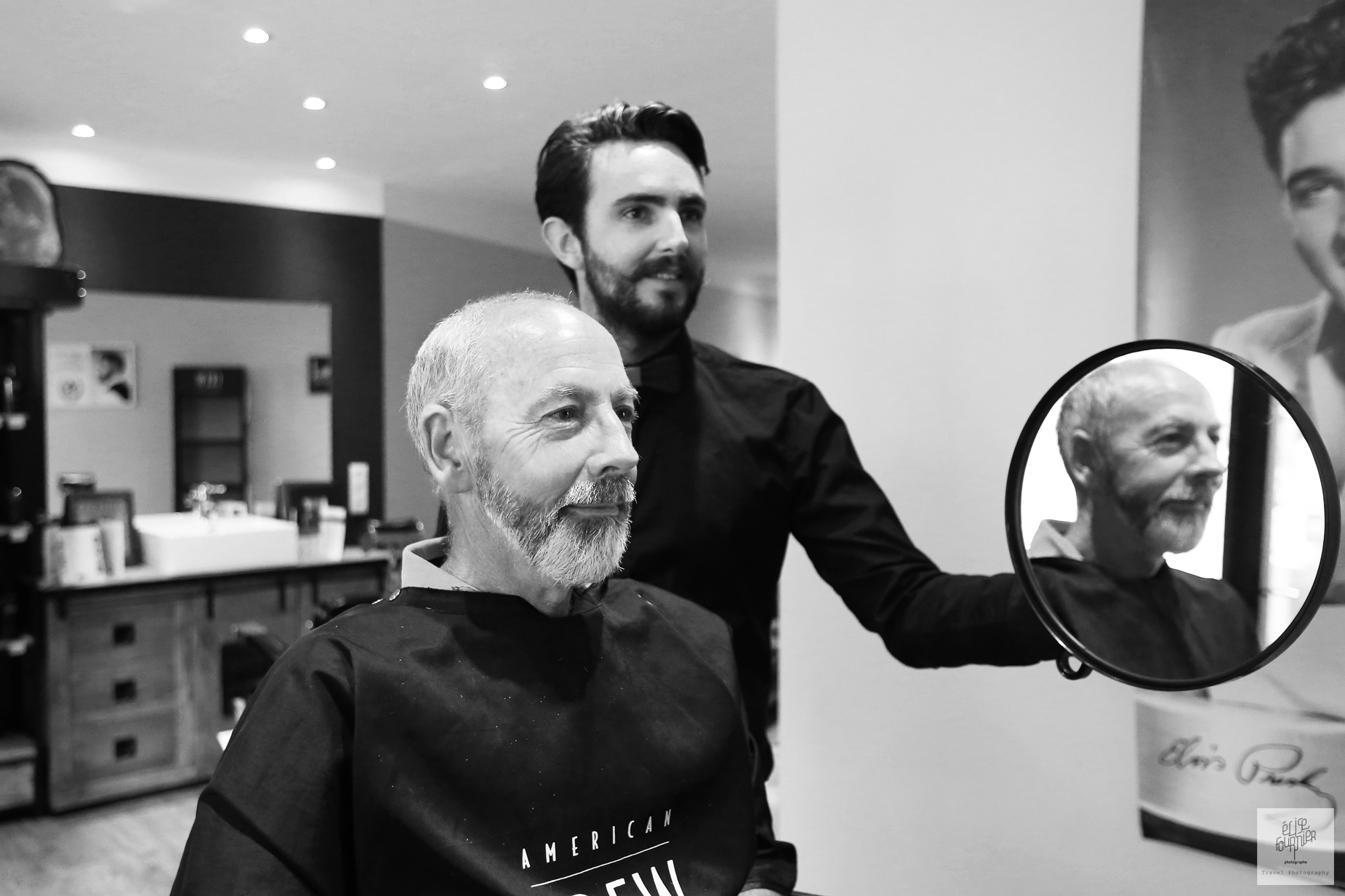 Salon barbier Monsieur - photographe Elise Fournier - Nantes et Bretagne
